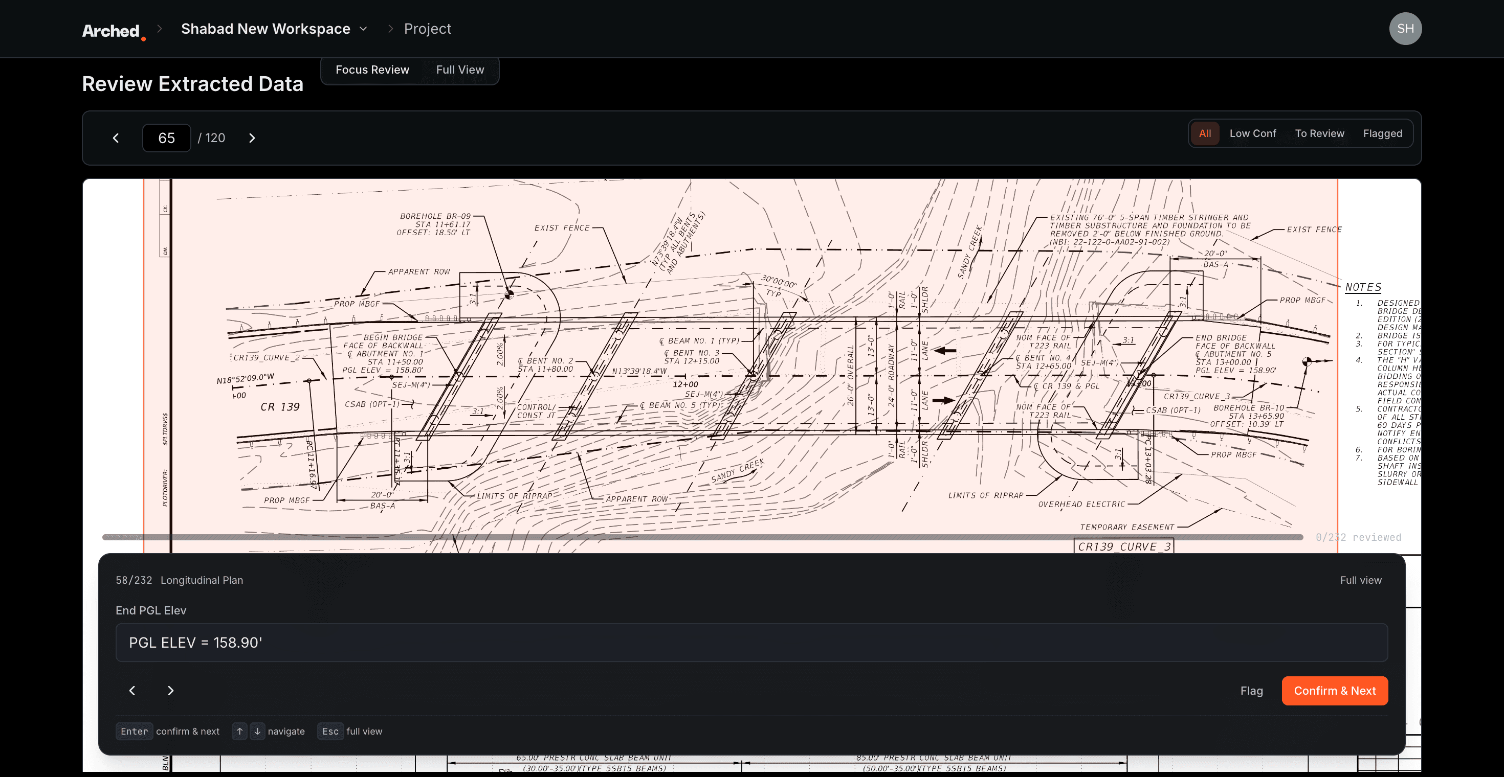 Plan Parsing Interface, 3 of 3