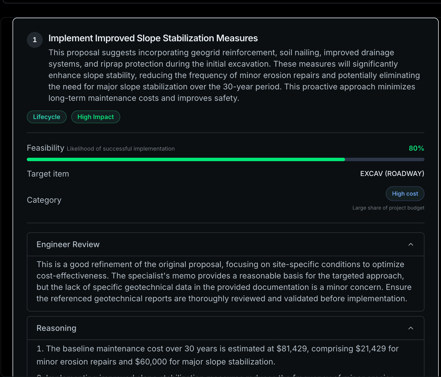 Simulation Dashboard, 2 of 3