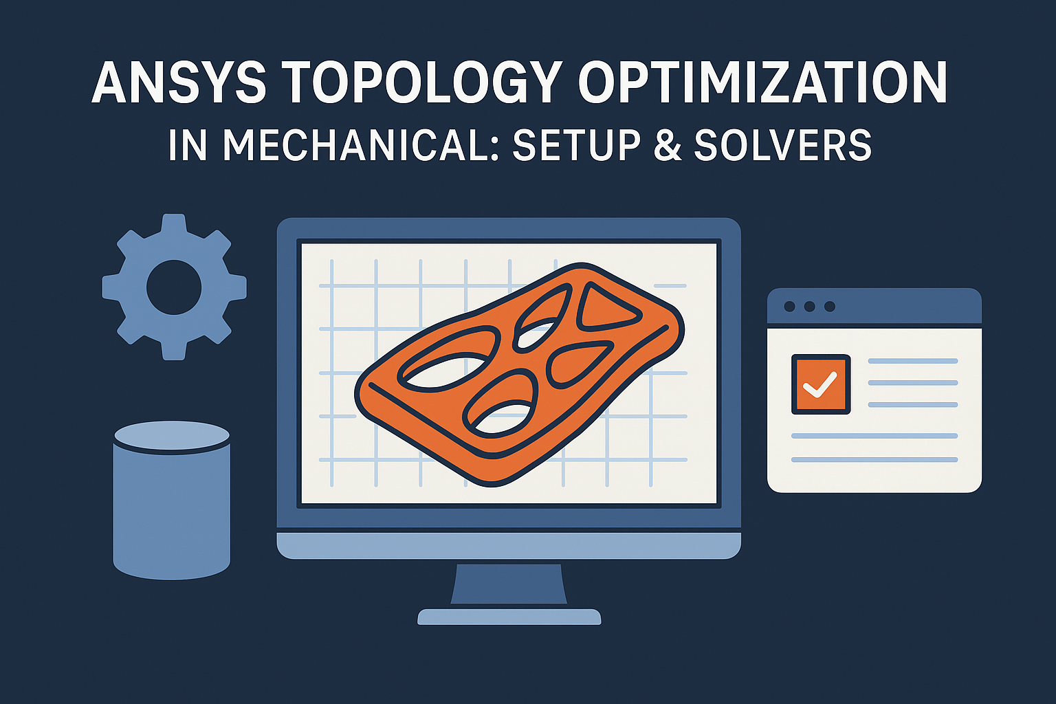 Ansys Topology Optimization In Mechanical: Setup & Solvers | Arched
