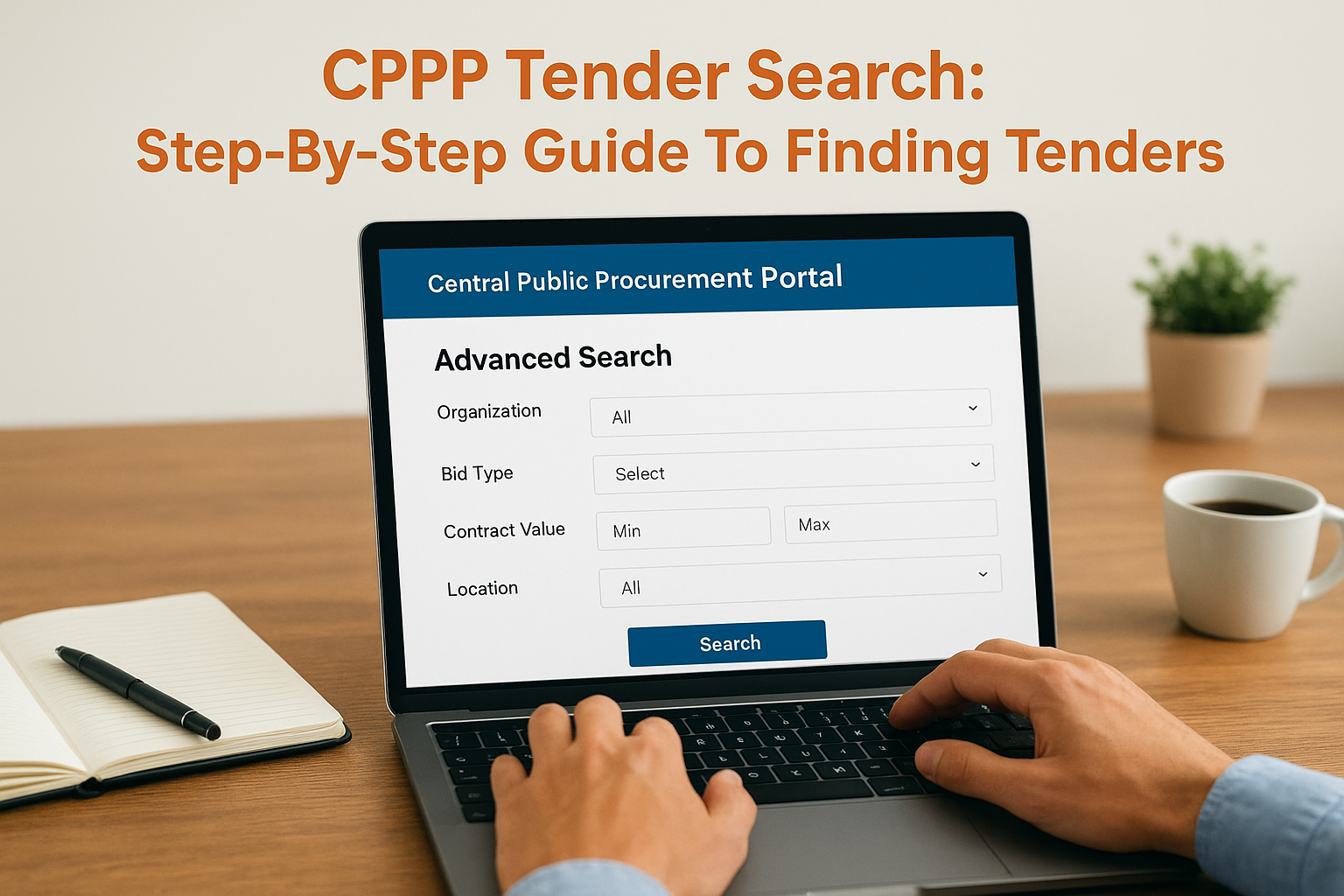 CPPP Tender Search: Step-By-Step Guide To Finding Tenders | Arched